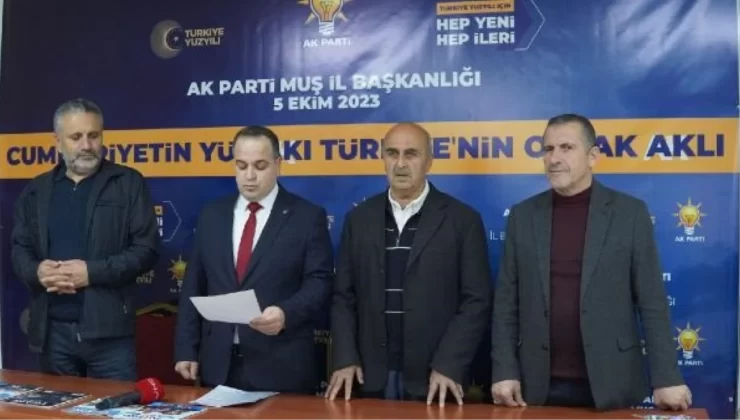 Adnan Taylan, Muş Belediye Başkanlığı için AK Parti’den aday adayı oldu