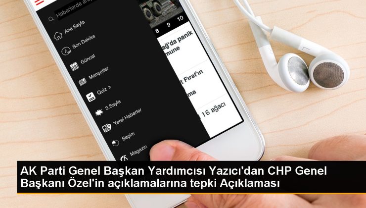 AK Parti Genel Yardımcısı Hayati Yazıcı, CHP Genel Lideri Özgür Özel’in hayali darbe senaryosunu eleştirdi