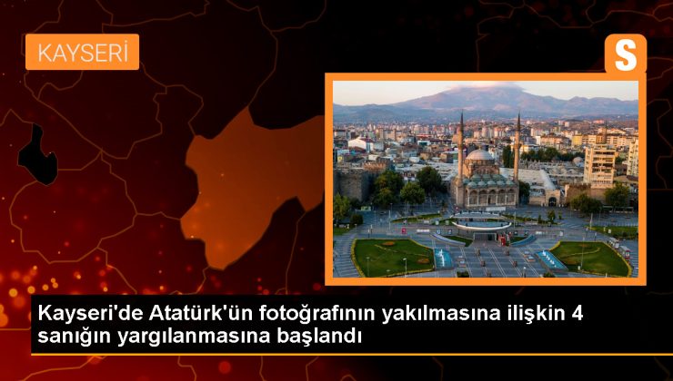 Atatürk’ün fotoğrafının yakılması davasında 4 sanık isimli denetim kuralıyla hür bırakıldı