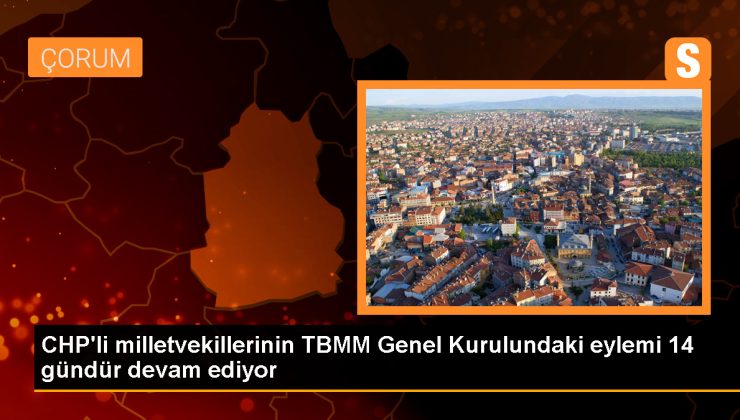 CHP Milletvekillerinin TBMM Genel Heyeti Protestosu Devam Ediyor