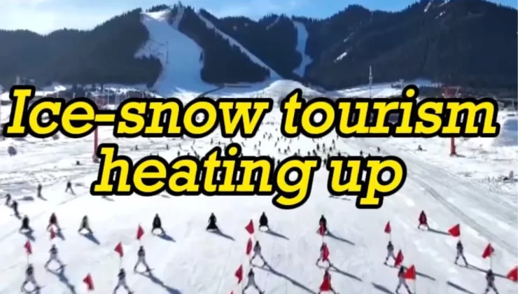 Çin’in Xinjiang Bölgesinde Kar Turizmi Canlanıyor