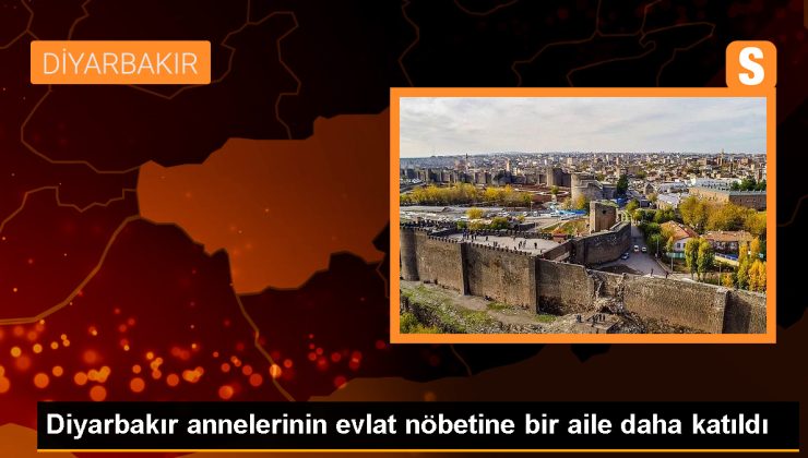 Diyarbakır’da annelerin evlat nöbetine bir aile daha katıldı