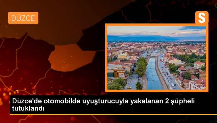 Düzce’de Arabada Uyuşturucuyla Yakalanan 2 Kuşkulu Tutuklandı