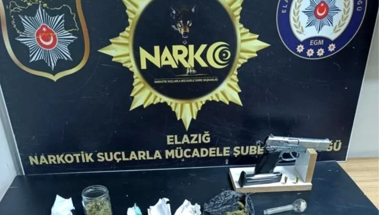 Elazığ’da Uyuşturucu Operasyonu: 2 Kuşkulu Yakalandı