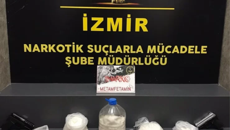 İzmir’de 5 Kilo Sentetik Uyuşturucu Ele Geçirildi