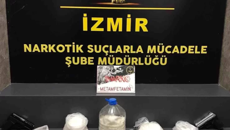 İzmir’de Zehir Tacirlerine Operasyon: 5 Kilo Metamfetamin Ele Geçirildi