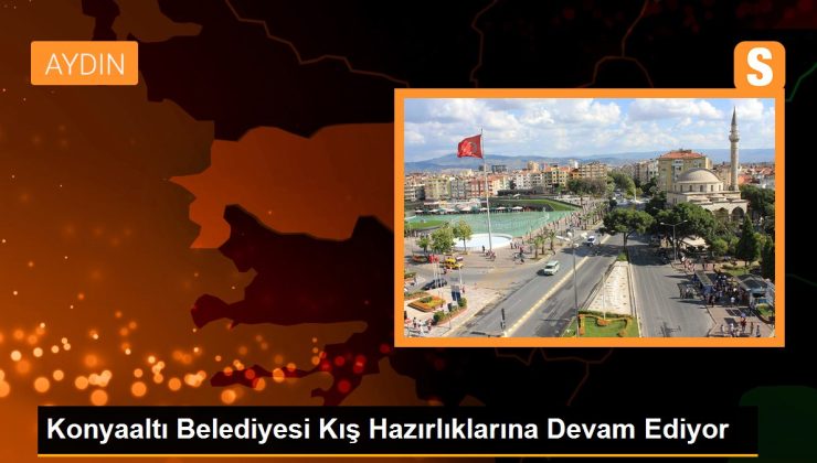 Konyaaltı Belediyesi Kış Hazırlıklarına Devam Ediyor