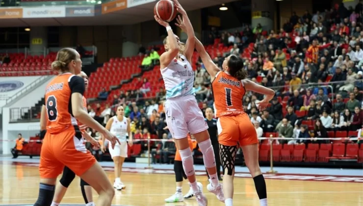 Melikgazi Kayseri Basketbol, EuroCup Women F Kümesi 5. maçında Slovakya takımı Ruzomberok’u mağlup etti