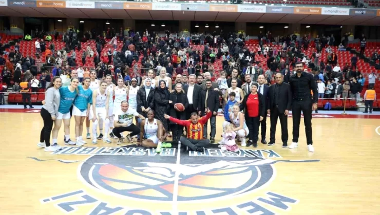 Melikgazi Kayseri Basketbol Grubu Slovakya grubunu mağlup etti