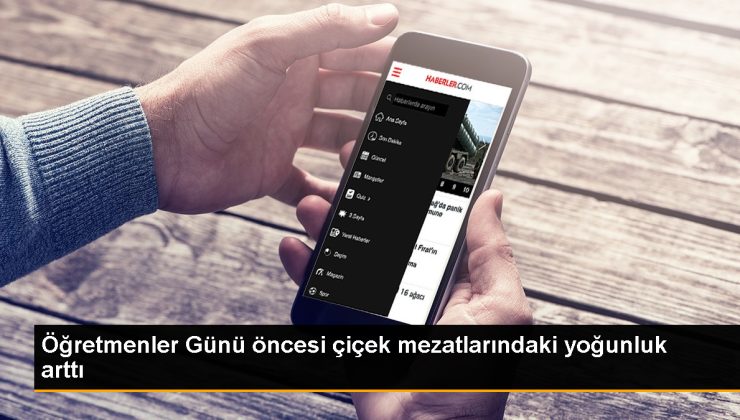 Öğretmenler Günü’ne yönelik çiçek mezatlarında yoğunluk artıyor