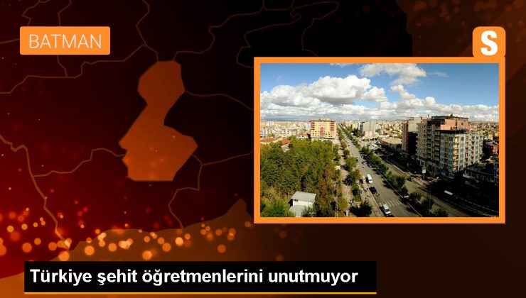 Türkiye şehit öğretmenlerini unutmuyor