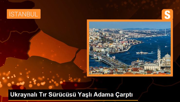 Ukraynalı Tır Şoförü Yaşlı Adama Çarptı