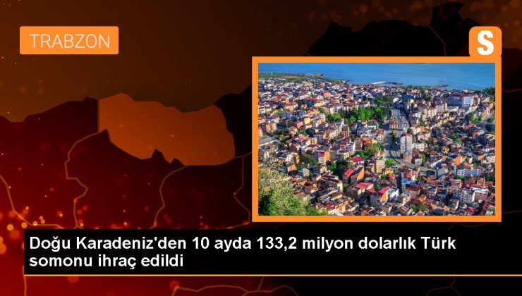 Doğu Karadeniz’den Türk somonu ihracatı yüzde 44 arttı