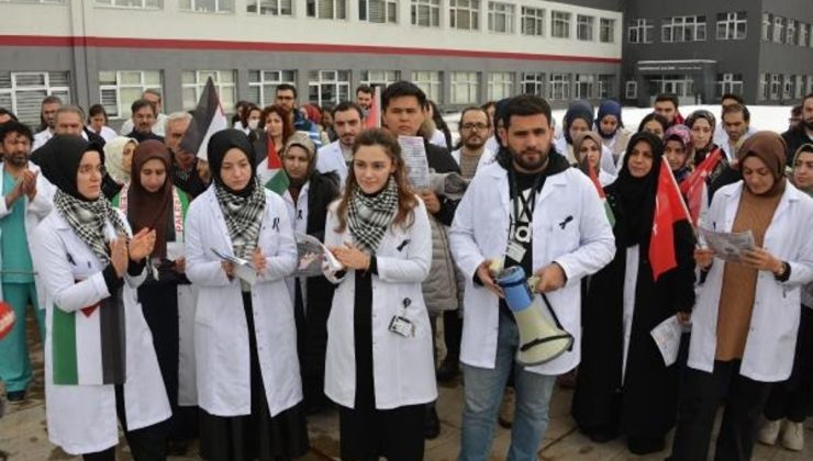 Erzurum Atatürk Üniversitesi Araştırma Hastanesi’nden Gazze’ye Takviye