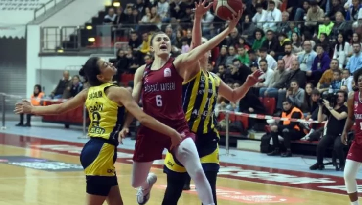 Melikgazi Kayseri Basketbol, Fenerbahçe’ye mağlup oldu