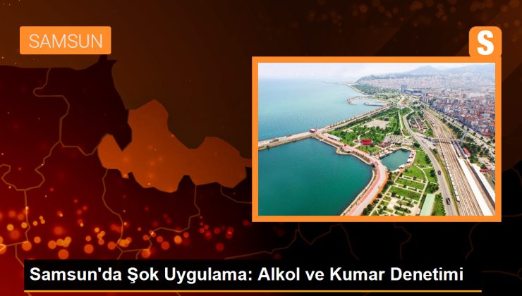 Samsun’da Polis Şok Uygulama Düzenledi