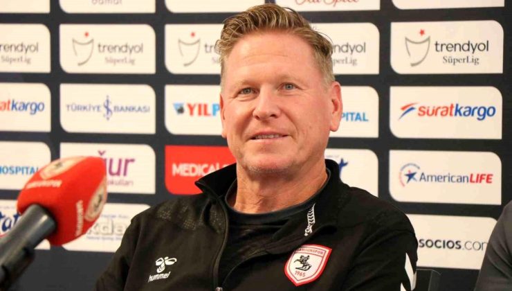 Samsunspor Teknik Yöneticisi Markus Gisdol: Beşiktaş maçından galibiyetle ayrılmak istiyoruz