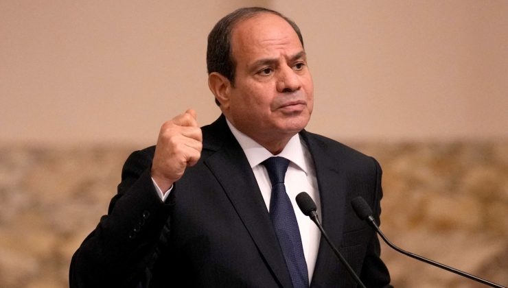 Sisi’den Gazze mesajı: Savaş Mısır’ın ulusal güvenliğine tehdit