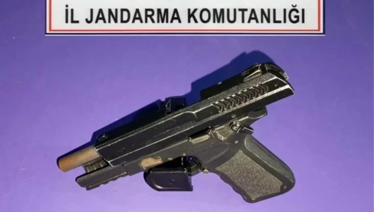 Tekirdağ’da Jandarma 2 Tabanca Ele Geçirdi