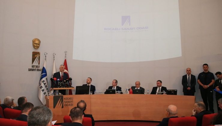 Ticaret Bakanı Bolat, Kocaeli Sanayi Odası meclis toplantısında konuştu Açıklaması