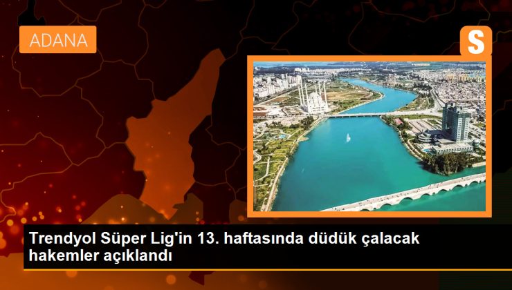 Trendyol Muhteşem Lig’in 13. Haftasında Misyon Alacak Hakemler Açıklandı