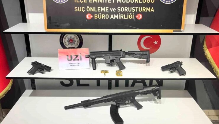 Adana’da Baba ve Oğluna Operasyon: Ruhsatsız Silah ve Kokain Ele Geçirildi