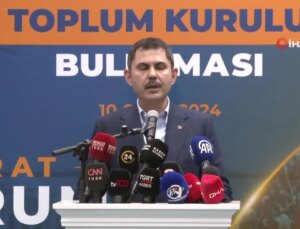 AK Parti İBB Lider Adayı Murat Kurum: ‘Karşımızda fetret devrinden yükseliş devrine geçmek için çırpınan bir İstanbul var’
