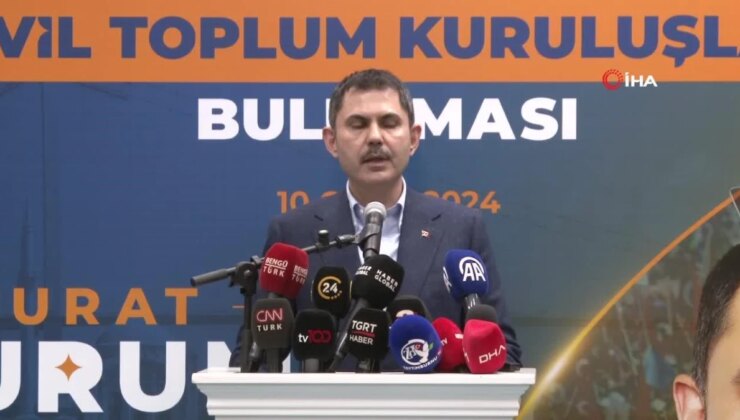 AK Parti İBB Lider Adayı Murat Kurum: ‘Karşımızda fetret devrinden yükseliş devrine geçmek için çırpınan bir İstanbul var’