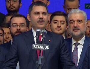 AK Parti’nin İBB adayı Murat Kurum: Kutlu bir seyahatin birinci adımını daima birlikte atıyoruz