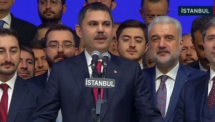 AK Parti’nin İBB adayı Murat Kurum: Kutlu bir seyahatin birinci adımını daima birlikte atıyoruz