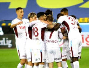 Ankaragücü-Trabzonspor Maçının Birinci Yarısı Trabzonspor’un 1-0 Üstünlüğüyle Tamamlandı