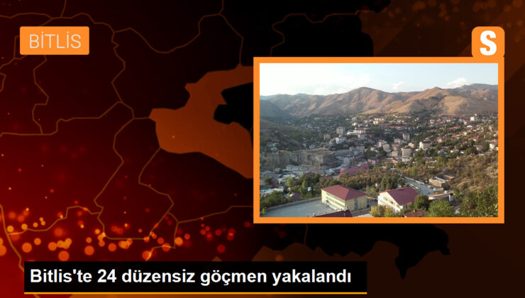 Bitlis’te Durdurulan Tırda 24 Sistemsiz Göçmen Yakalandı