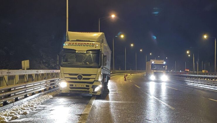 Bolu’da TIR sürücüsü direksiyon başında kalp krizi geçirdi