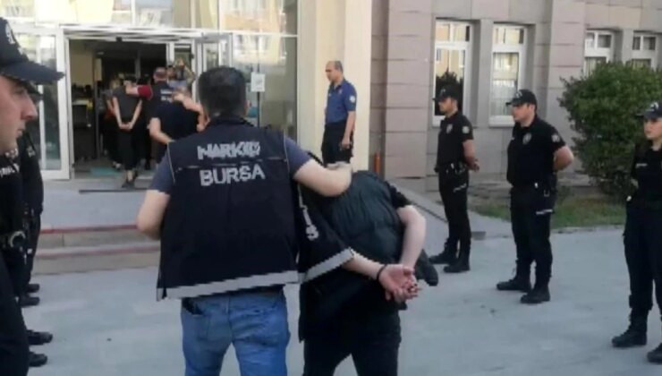 Bursa’da Uyuşturucu Ticareti Yapan Şahıslara Operasyon