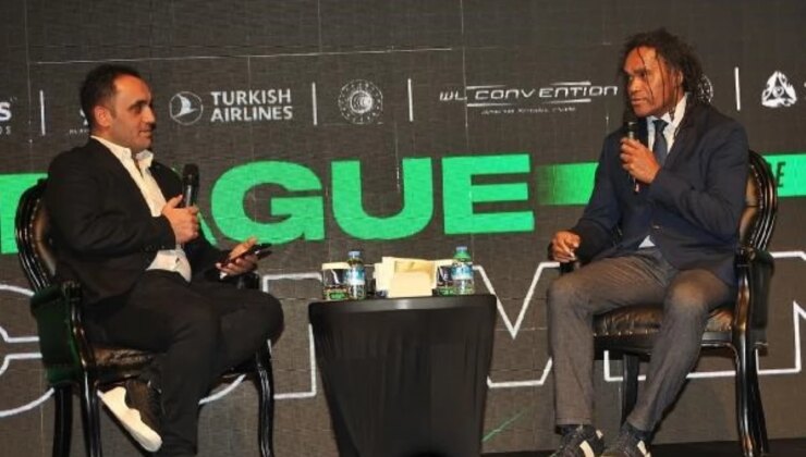 Christian Karembeu, Antalya’da WinterLeague Convention’da konuştu