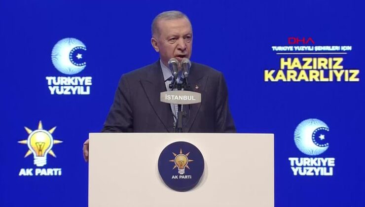 CUMHURBAŞKANI ERDOĞAN: İNANÇLAR VE SEMBOLLER ÜZERİNDEN PİS BİR OYUN OYNANMAKTADIR-1