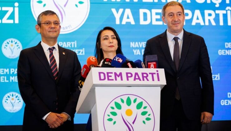 DEM Parti Eş Genel Liderleri CHP Genel Merkezi’nde Özgür Özel’i ziyaret edecek