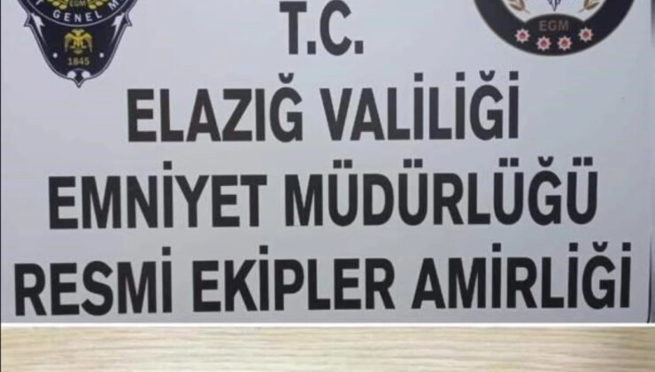 Elazığ’da Mutlaklaşmış Mahpus Cezası Bulunan 6 Zanlı Yakalandı