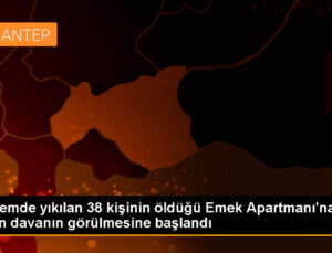 Gaziantep’teki sarsıntıda yıkılan apartman davasında 3 tutuklu sanık tahliye edildi