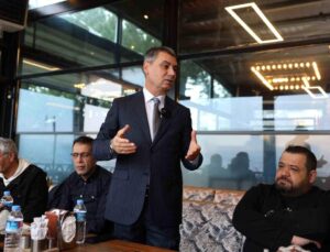 Gölbaşı Belediye Lideri Ramazan Şimşek, Çalışan Gazeteciler Günü’nde gazetecilerle kahvaltıda buluştu