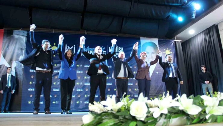 GÜZEL Parti Genel Lideri Meral Akşener Manisa’da adaylarını tanıttı