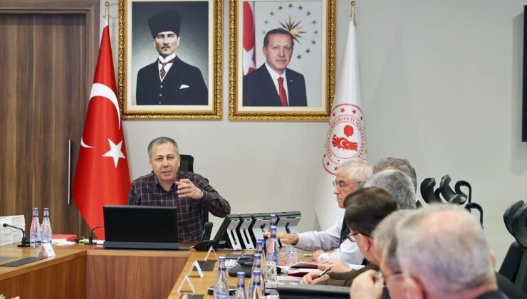 İçişleri Bakanlığı, Güvenlik ve İstihbarat Toplantısı düzenledi