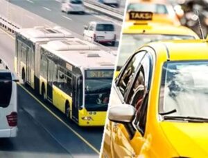 İstanbul’da Taksi, Servis ve Toplu Taşıma Fiyatlarına Artırım Geldi