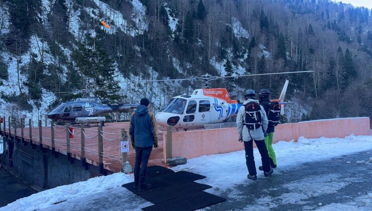 Kaçkar dağlarında ‘Heliski’ heyecanı başladı