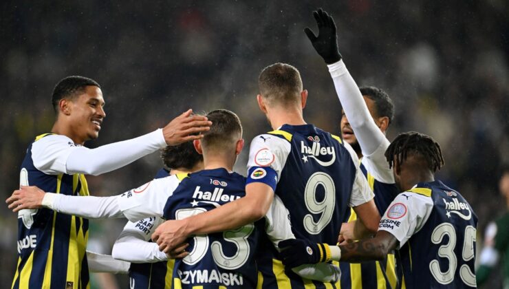 Kadıköy’de futbol resitali: Fenerbahçe 7 golle kazandı