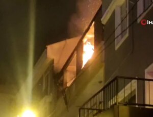 Kağıthane’de korkutan yangın: Alevler 3 binayı sardı