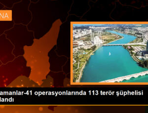 Kahramanlar-41 operasyonlarında 113 terör şüphelisi yakalandı