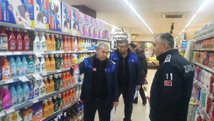 Kırşehir Belediyesi Zabıta Müdürlüğü, besin ve temel tüketim eserlerinde kontrollerini sürdürüyor