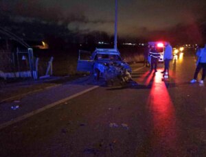 Konya’nın Seydişehir ilçesinde trafik kazası: 2 kişi yaralandı