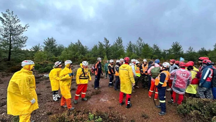 Marmaris’te mantar toplamak için dağa giden kişi aranıyor